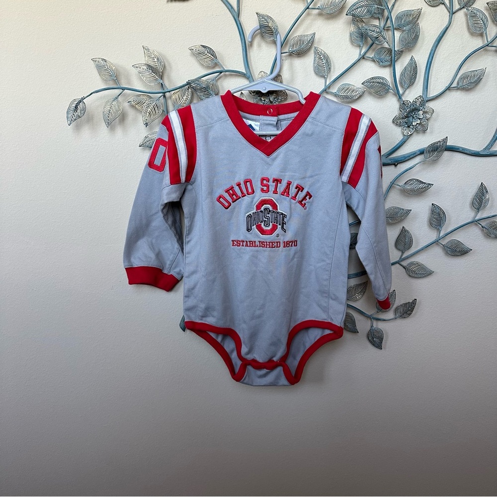 Ohio State Buckeyes infant jersey onesie Sz 24 months EUC